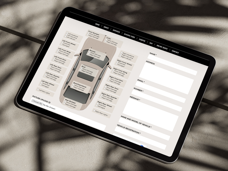 Online quote